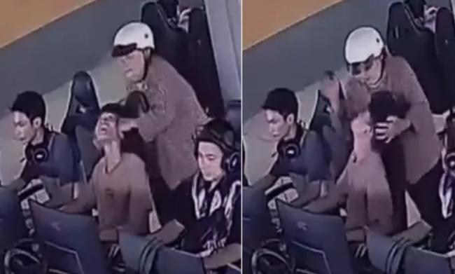 奶奶冲网咖教训孙子竟打错人 男子当下反应绝了 奶奶冲网咖教训孙子竟打错人 男子当下反应绝了