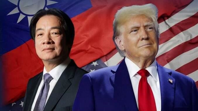 美国总统特朗普透露将和台湾总统赖清德（左）通话。 （图/翻摄自美国联邦众议院外交委员会共和党团官方X）